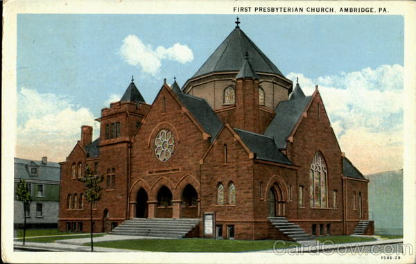 First Presbyterian Church Ambridge Pennsylvania