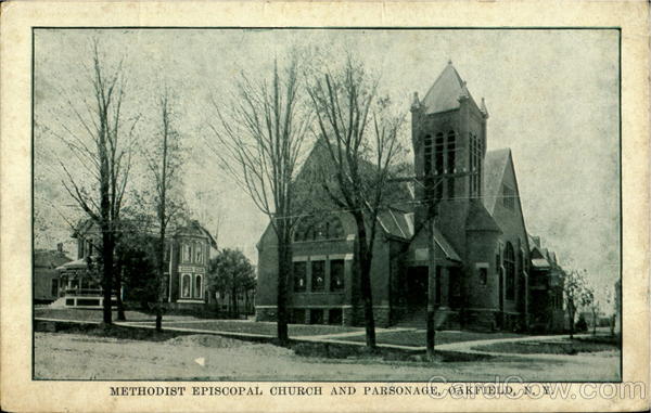 Methodist Episcopal Church and Parsonage Oakfield New York