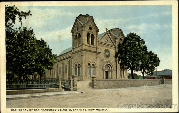 Cathedral Of San Francisco De Assisi Santa Fe New Mexico