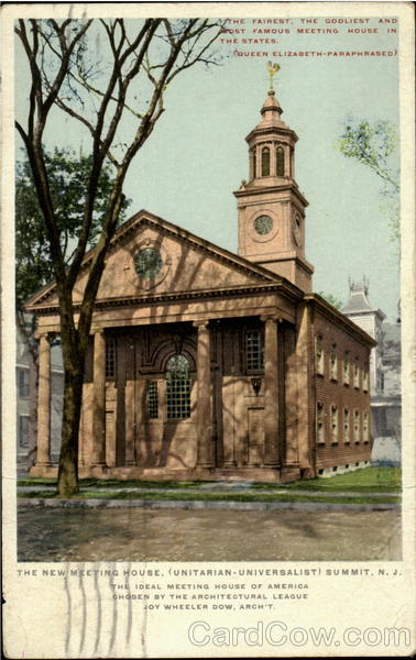The Meeting House, (Uniterian-Universalist) Summit New Jersey