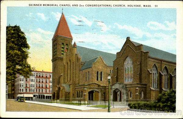 Skinner Memorial Chapel And 2nd Congregational Church Holyoke Massachusetts