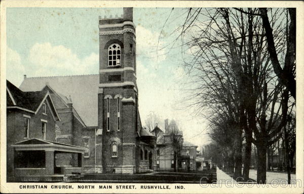 Christian Church, North Main Street Rushville Indiana