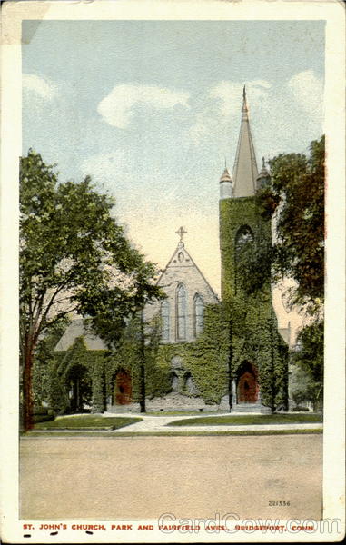 St. John'S Church, Park And Fairfield Aves Bridgeport Connecticut