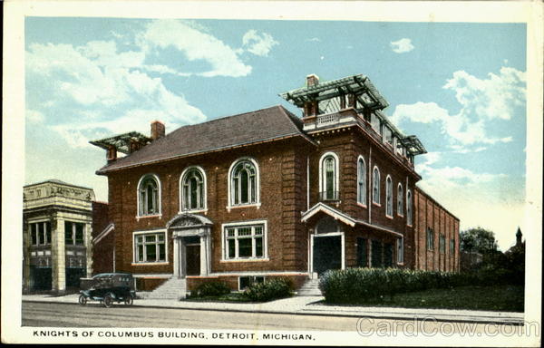 Knights Of Columbus Building Detroit Michigan