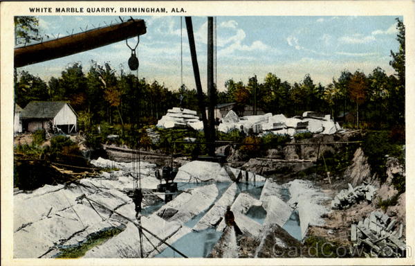 White Marble Quarry Birmingham Alabama
