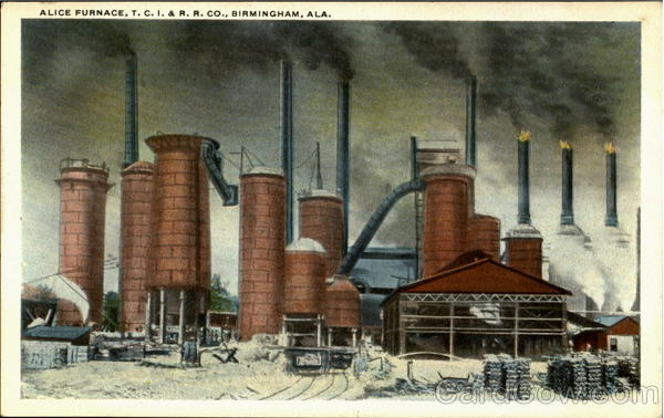 Alice Furnace, T. C. I. & R. R. Co. Birmingham Alabama