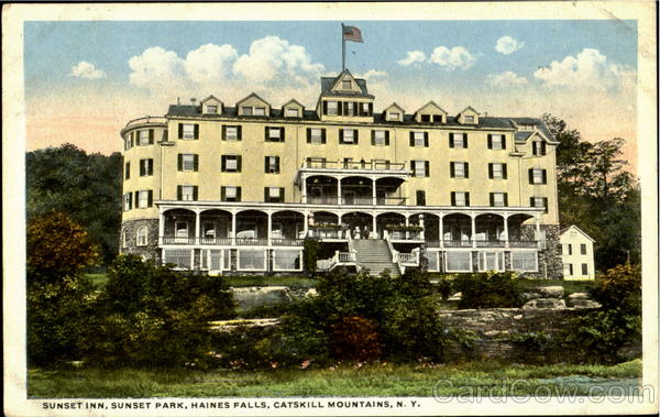 Sunset Inn , Sunset Park, Haines Falls , Catskill Mountains New York
