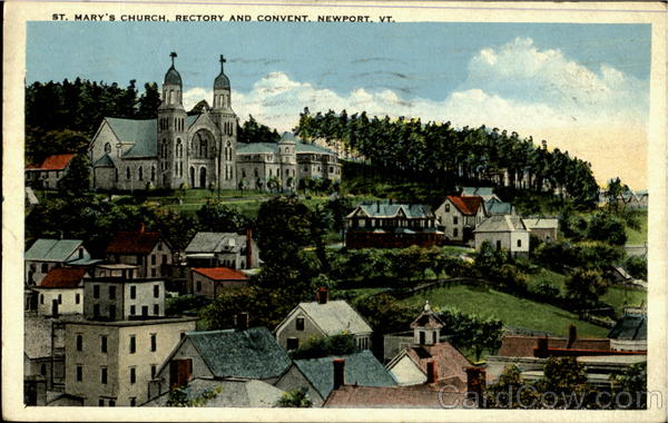St. Mary'S Church, Rectory And Convent Newport Vermont