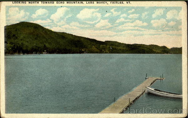 Looking North Towards Echo Mountain, Lake Morey Fairlee Vermont