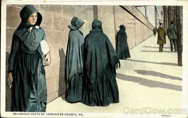 Religious Sects Of Lancaster Country