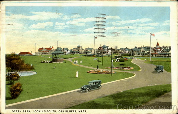 Ocean Park, looking South Oak Bluffs Massachusetts