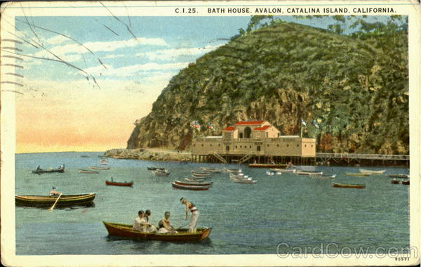 Bath House, Avalton Santa Catalina Island California