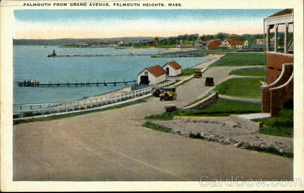 Falmouth from Grand Avenue Falmouth Heights Massachusetts