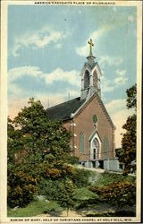 Help Of Christians Chaplelat Holy Hill Postcard