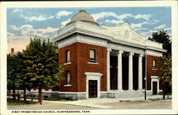 First Presbyterian Church Postcard