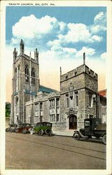 Trinty Church Oil City, PA Postcard Postcard