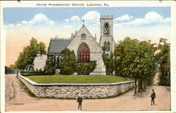Christ Presbyterian Church Lebanon, PA Postcard Postcard