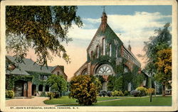 St. John's Episcopal Church Yonkers, NY Postcard Postcard