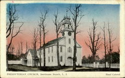 Presbyterian Church Long Island Postcard