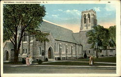 Reformed Church Poughkeepsie, NY Postcard Postcard