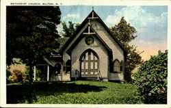 Methodist Church Milton, NY Postcard Postcard