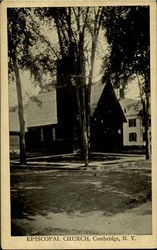 Episcopal Church Cambridge, NY Postcard Postcard