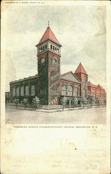Tompkins Avenue Congregational Church Postcard