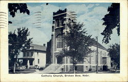 Catholic Church Postcard