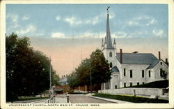 Universalist Church, North Main St Postcard