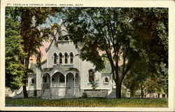 St. Cecelia Catholic Church Postcard