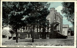 Congragtional Church Postcard