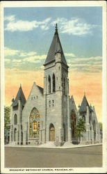 Broadway Methodist Church Postcard
