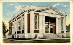 First M.E. Church Postcard