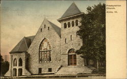 Presbyterian Church Anna, IL Postcard Postcard