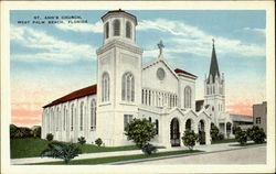 St. Ann;S Church West Palm Beach, FL Postcard Postcard