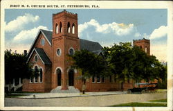 First M.E. Church South Postcard