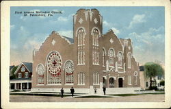 First Avenue Methodist Church Postcard