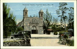 Plymouth Church Postcard