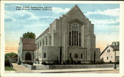 First United Presbyterian Church, Lake Avenue Postcard