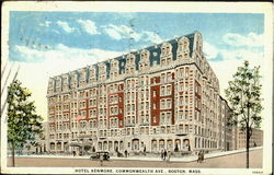 Hotel Kanmore, Commonwealth Ave Postcard