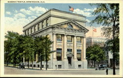 Masonic Temple Birmingham, AL Postcard Postcard
