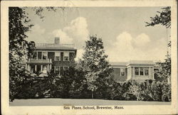 Sea Pines School Brewster, MA Postcard Postcard