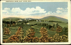 Princeton From East Jones Hill Postcard