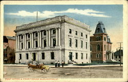 Post Office & Court House Burlington, VT Postcard Postcard