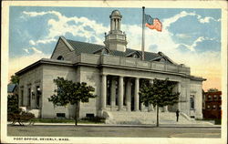 Post Office Beverly, MA Postcard Postcard