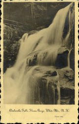 Walanche Falls, Flume Gorge Lincoln, NH Postcard Postcard