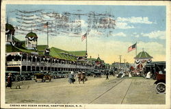 Casino and Ocean Ave Postcard