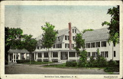 Henniker Inn New Hampshire Postcard Postcard