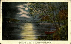 Greetings From Hurleyville, N.Y. New York Postcard Postcard