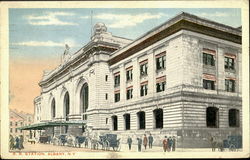 R.R. Station Postcard